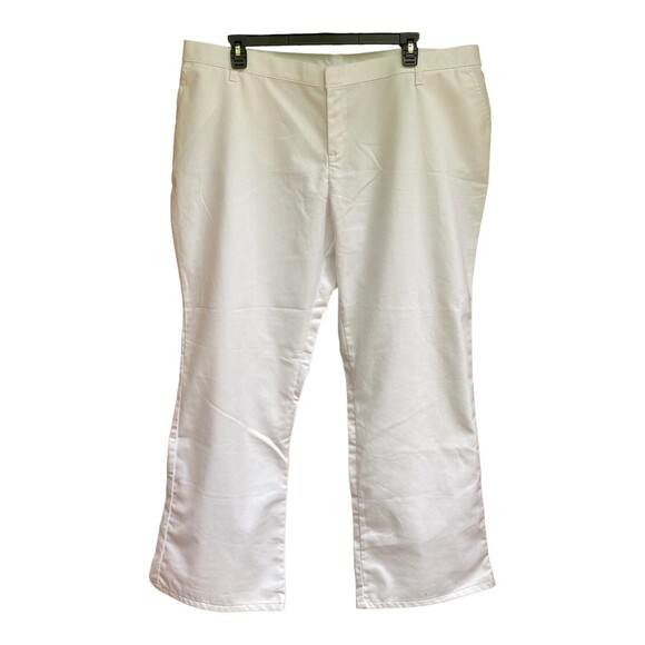 Dikies White Straight Leg Pants Painters  Plus Size 24 Regular/Inseam 33 - Picture 1 of 7